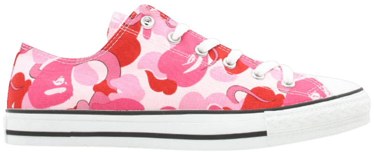 Bapesta FS 010 Canvas Low Pink