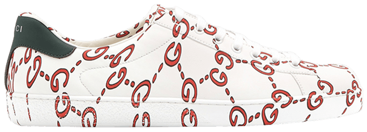 Gucci Wmns Ace GG Supreme GG Chain Print