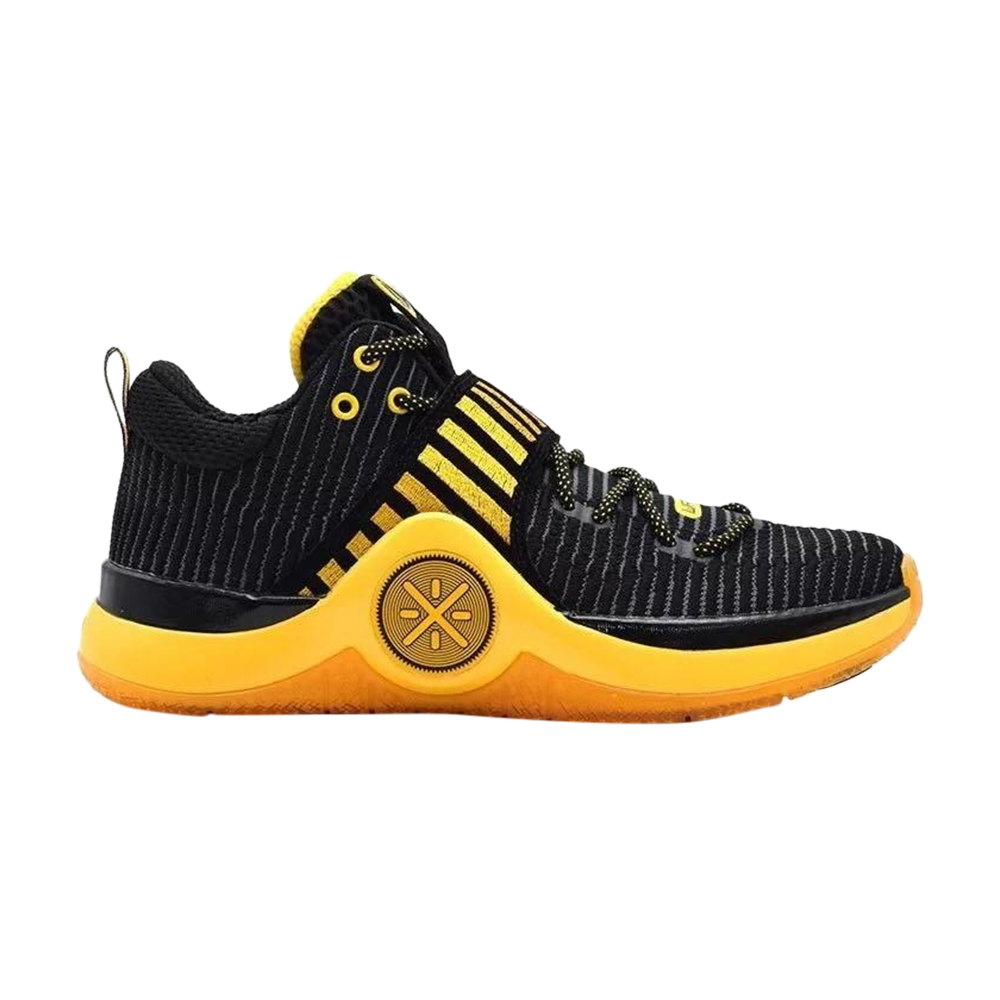 Pre-owned Li-ning Way Of Wade 6 'caution' In Black