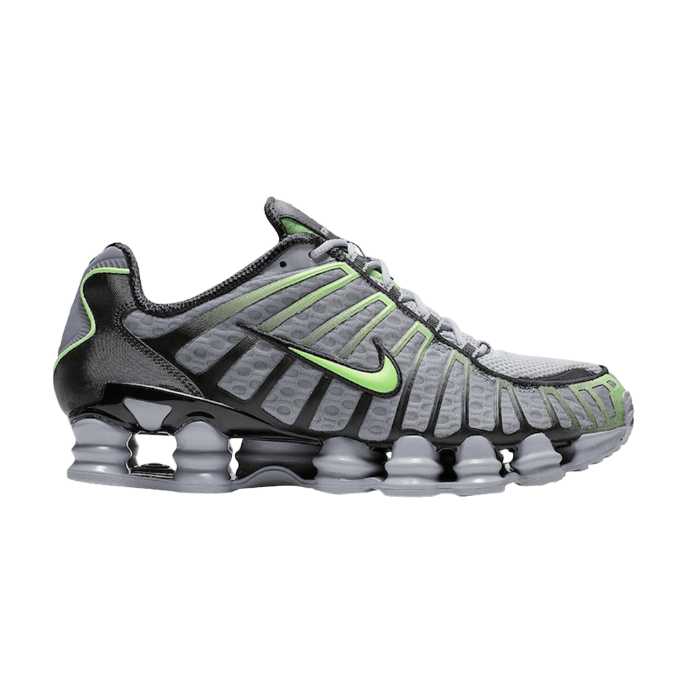 Nike Shox TL Wolf Grey Lime Blast AV3595-005 Release Info | SneakerNews.com