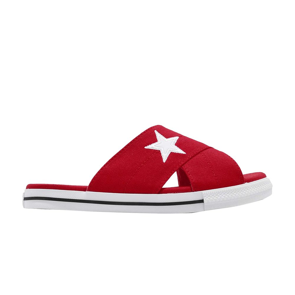 Converse Wmns One Star Slide 'Red' | Women's Size 5.5