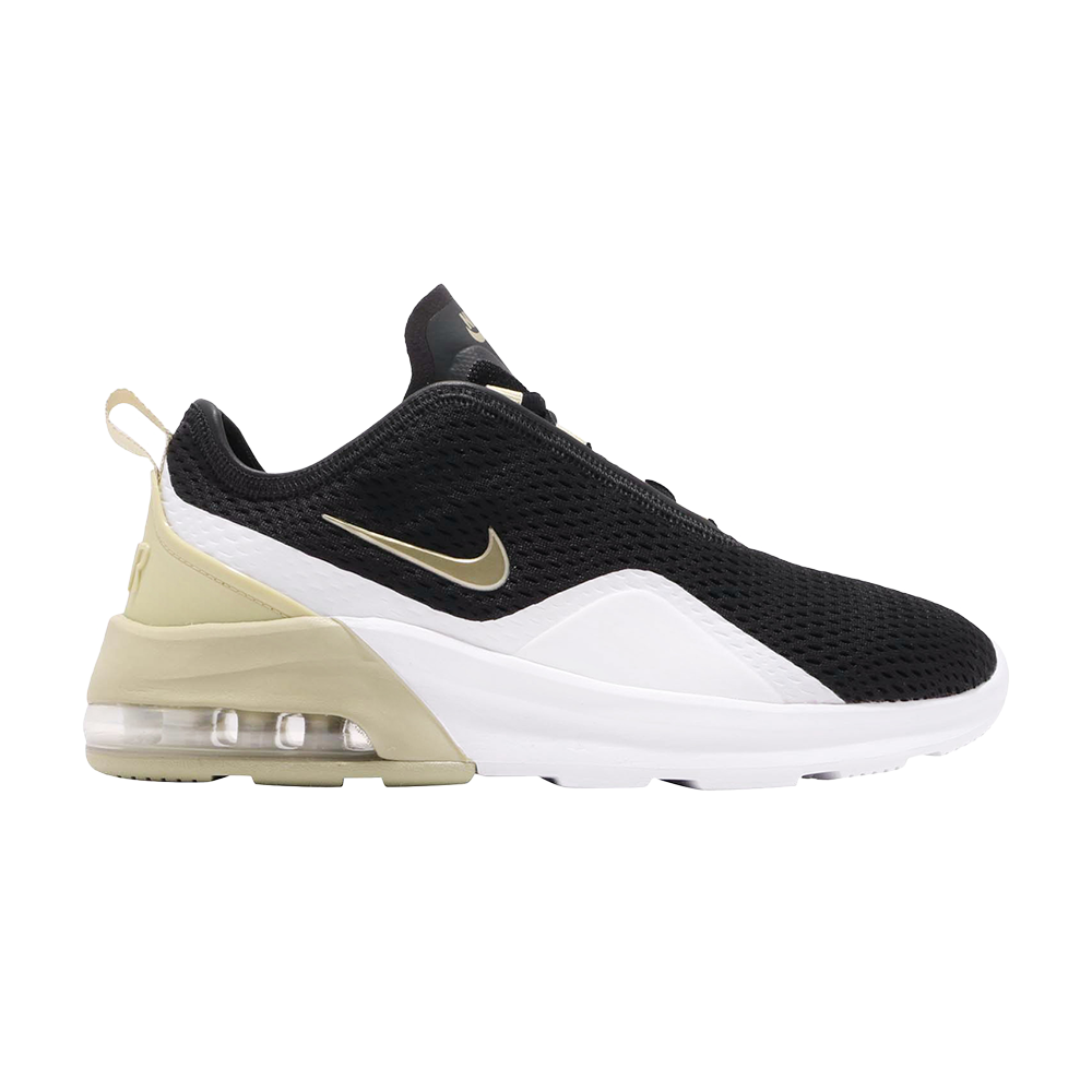 Pre-owned Nike Wmns Air Max Motion 2 'metallic Gold Star' In Black