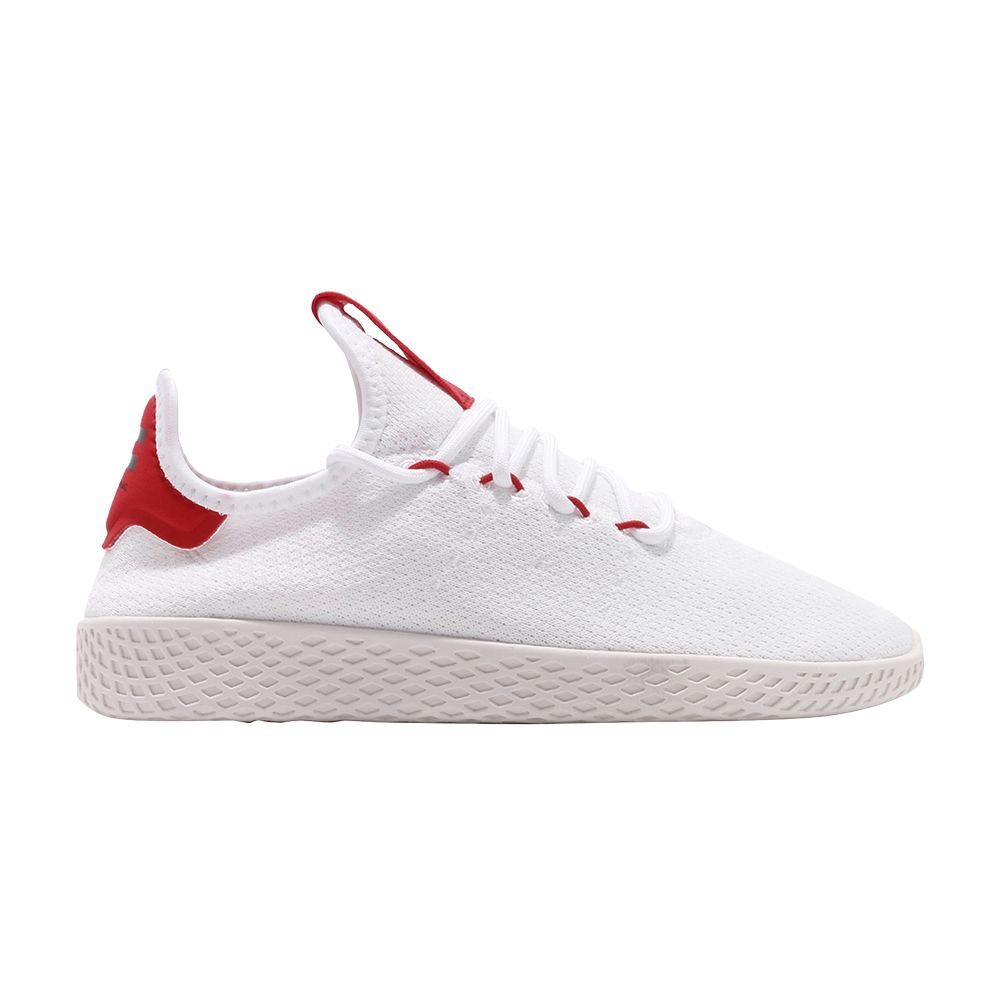 adidas Pharrell Williams x Tennis Hu 'Scarlet' | White | Men's Size 8.5
