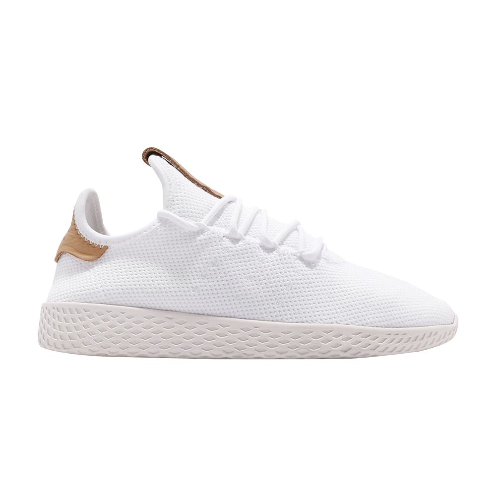 Pre-owned Adidas Originals Pharrell Williams X Wmns Tennis Hu 'raw Sand' In White