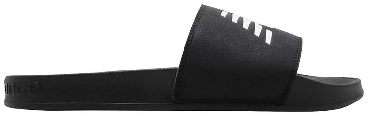New Balance 200 Slides Black White