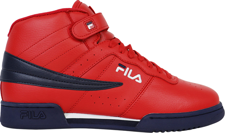 F-13V Leather Synthetic 'Red Navy'