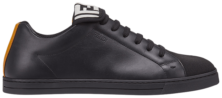 Fendi Leather Low Black