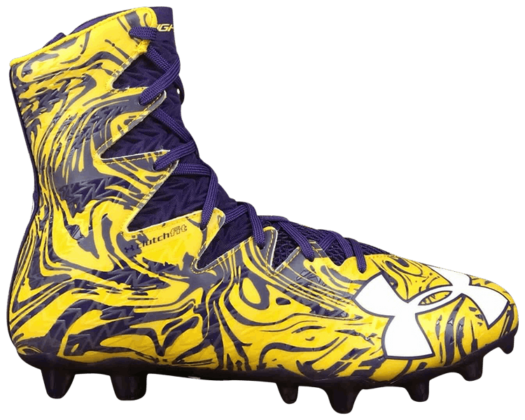 Under Armour Highlight LUX MC Yellow Purple