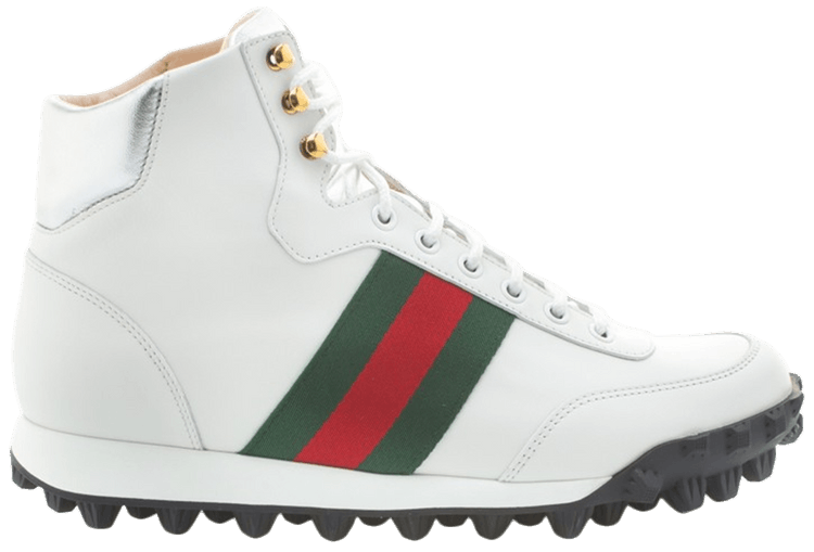 Gucci Signature Spike High White