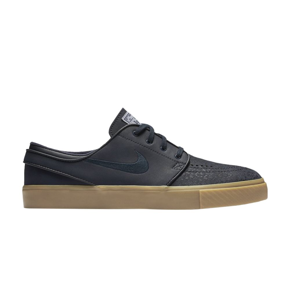 Nike Zoom Stefan Janoski Leather 'Dark Obsidian' | Black | Men's Size 7 - 616490-441