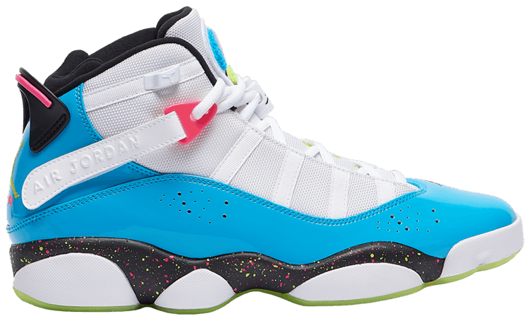 Air Jordan 6 Rings Light Blue Fury