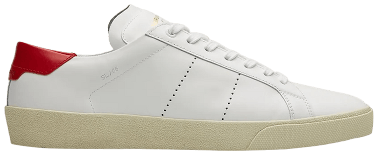 Saint Laurent Signature Court Classic SL06 Low White Red