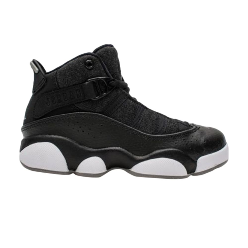Jordan 6 Rings PS 'Black Matte Silver' | Kid's Size 2.5