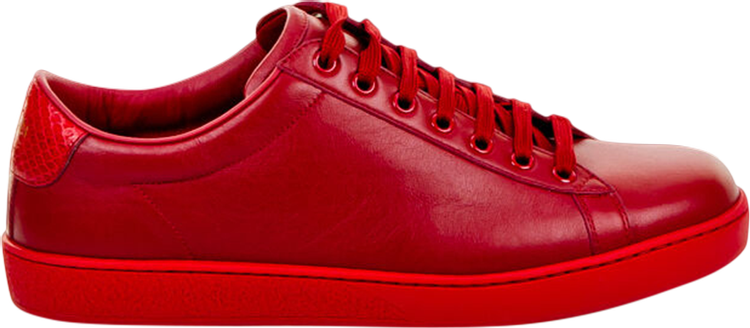 Buy Gucci Leather Low 'Red' - 386747 A9LS0 6420 | GOAT