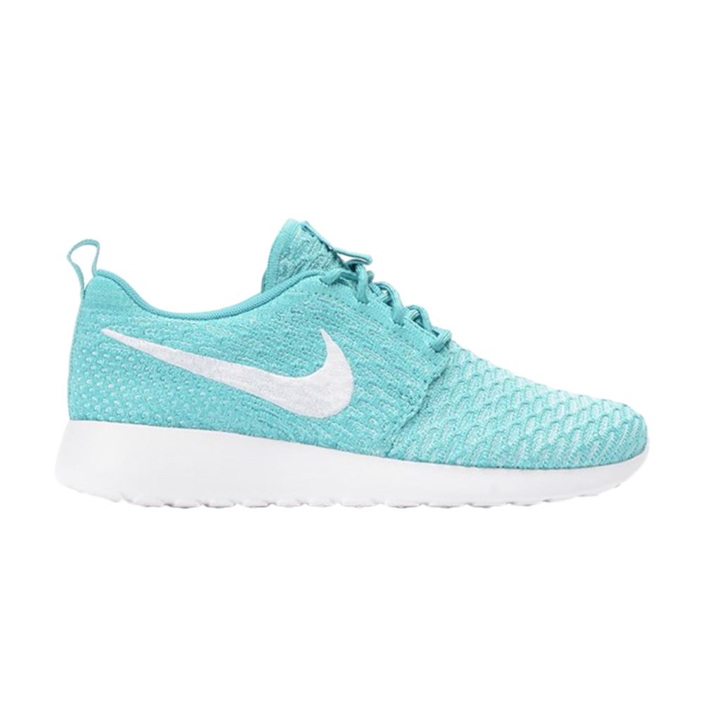 Pre-owned Nike Wmns Rosherun Flyknit 'sport Turquoise' | Blue | Women's Size 7