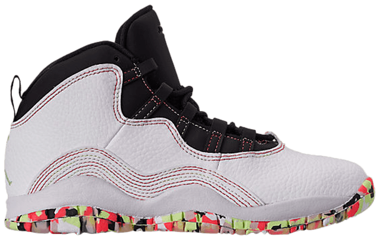 Jordan 10 black and pink discount