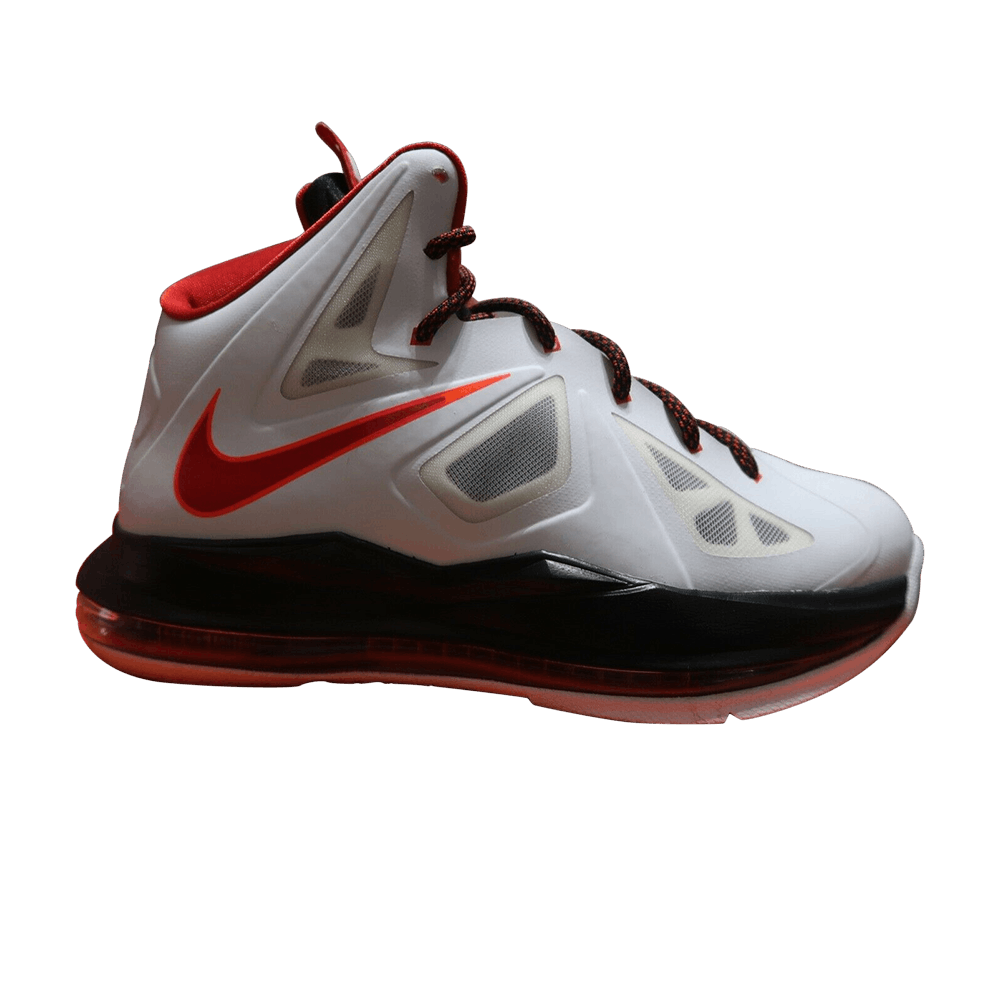 lebron 10 white red