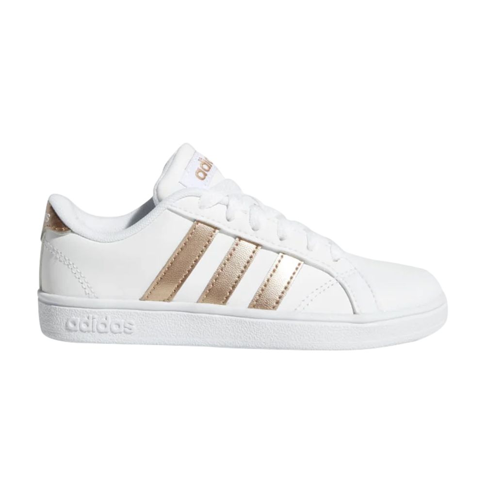Pre-owned Adidas Originals Adidas Baseline K 'white Copper Metalic' | Kid's Size 5.5