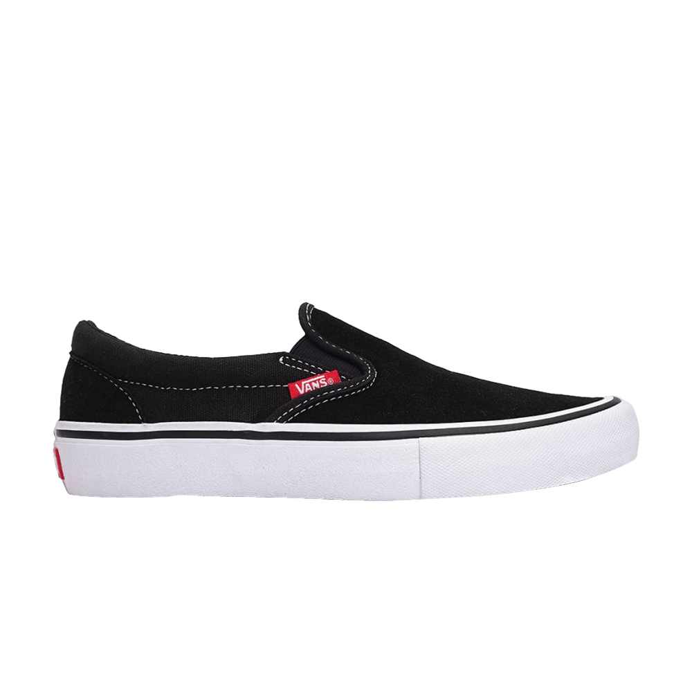 Size 10.0 Vans Slip-On Pro 'Black'