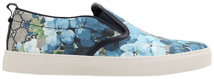Gucci GG Supreme Slip On Bloom