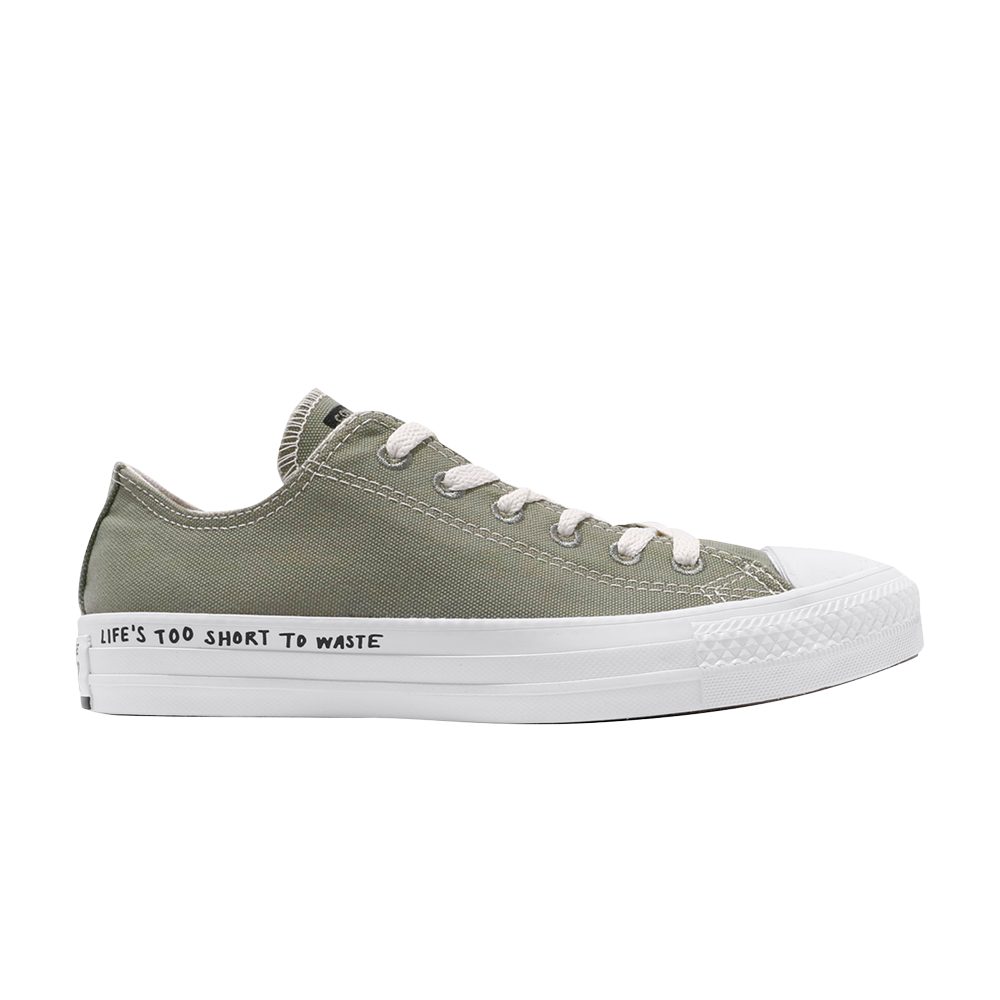 Pre-owned Converse Chuck Taylor All Star Ox 'grey Ivory' In Green