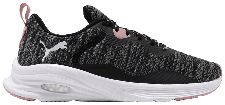 Puma Wmns Hybrid Fuego Knit Black White Bridal Rose