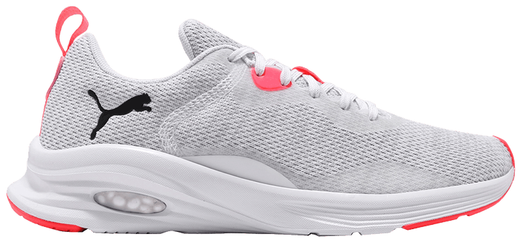 Puma Wmns Hybrid Fuego Knit White Pink Alert Black