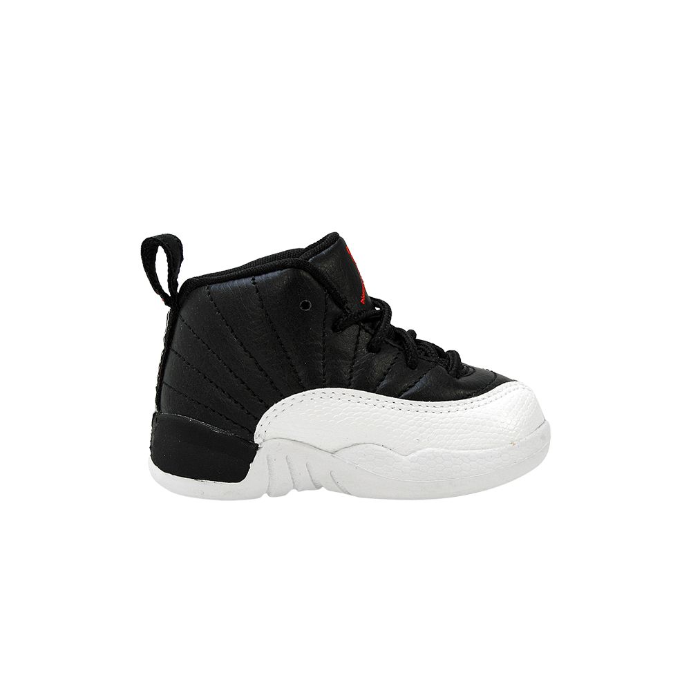 Air Jordan 12 Retro TD 'Playoff' | Black | Infant Size 8 - 850000-001