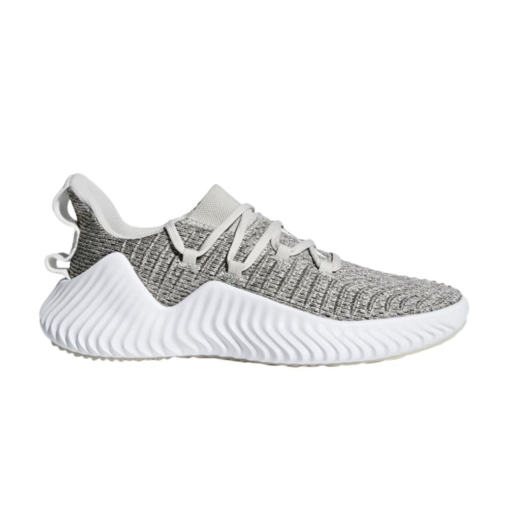 Click to view more detailed imagery on our partner's website Pre-owned Adidas Originals Wmns Alphabounce Trainer 'raw White Grey'