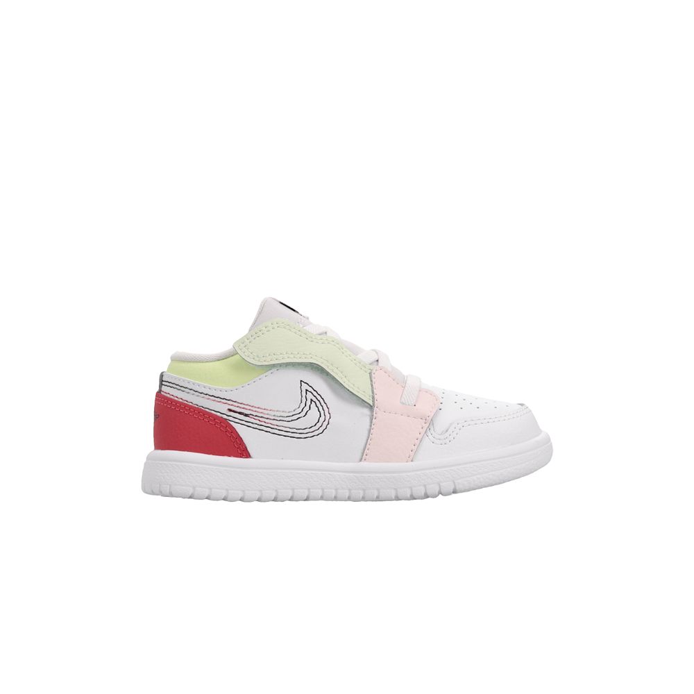 Pre-owned Air Jordan 1 Low Alt Td 'ember Glow' | White | Infant Size 9