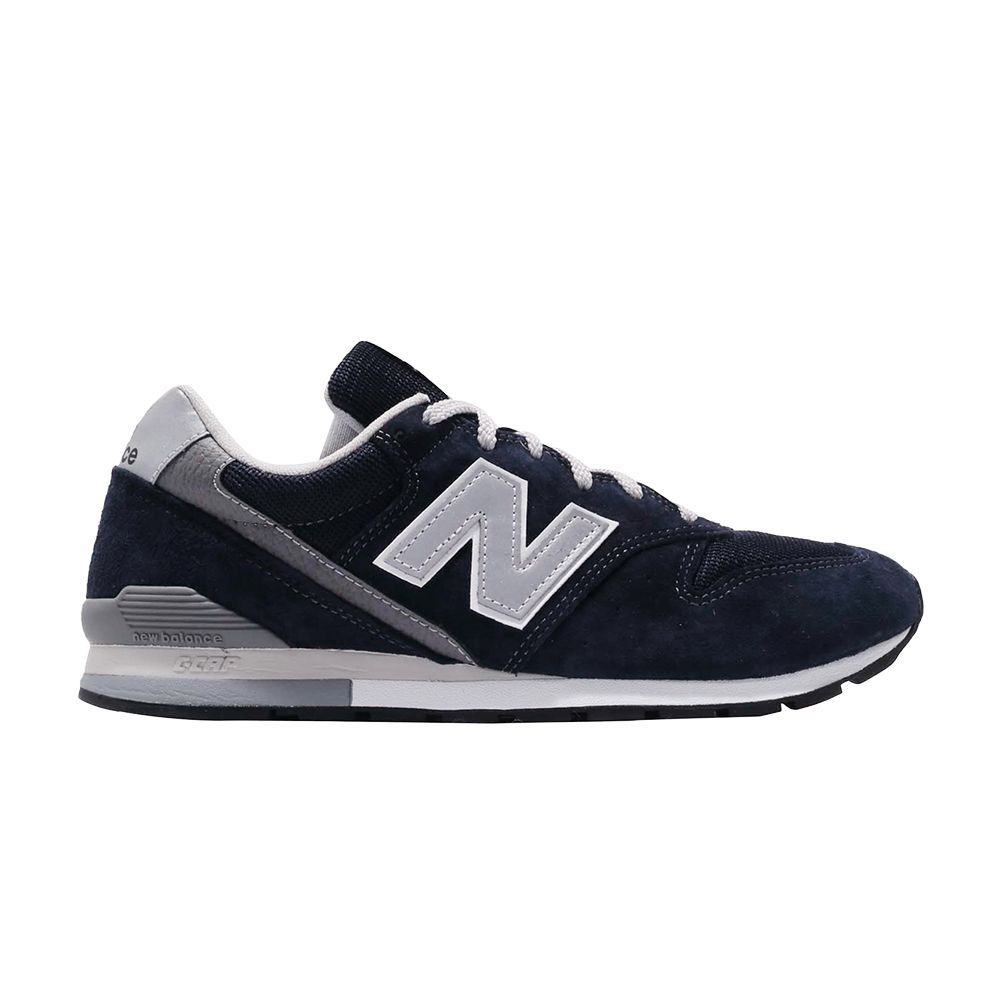 Pre-owned New Balance 996 'navy Silver' In Blue