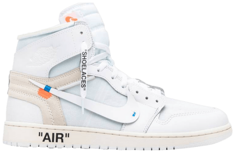 Off-white x air jordan 1 retro high og 'unc' sample shop