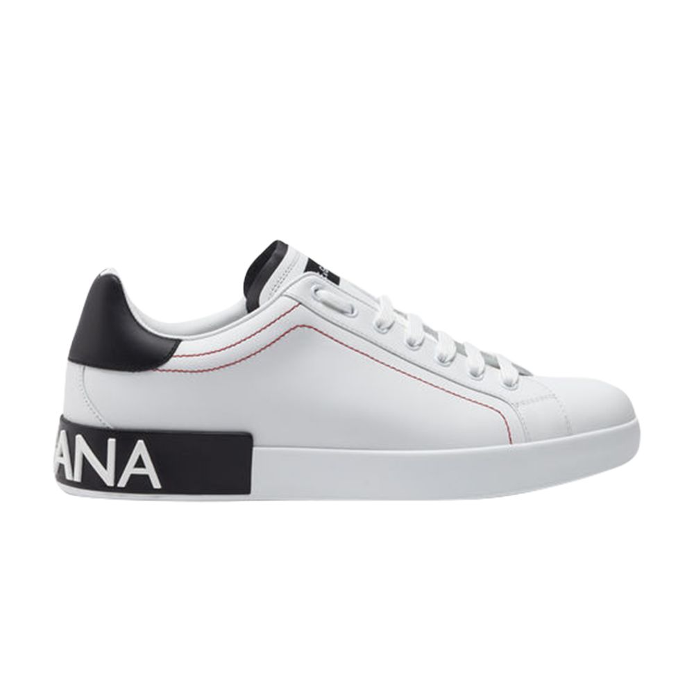 Pre-owned Dolce & Gabbana Portofino 'white Black' | Men's Size 45