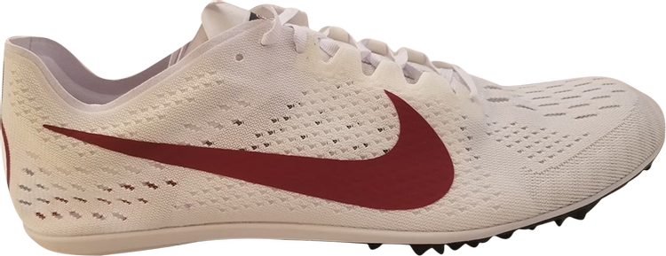 Zoom Victory 3 Stanford Track White Maroon