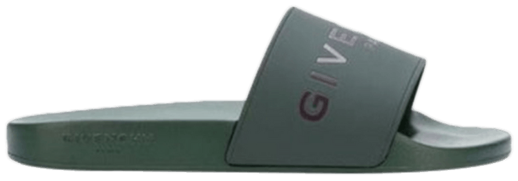 Givenchy Logo Slide Bottle Green