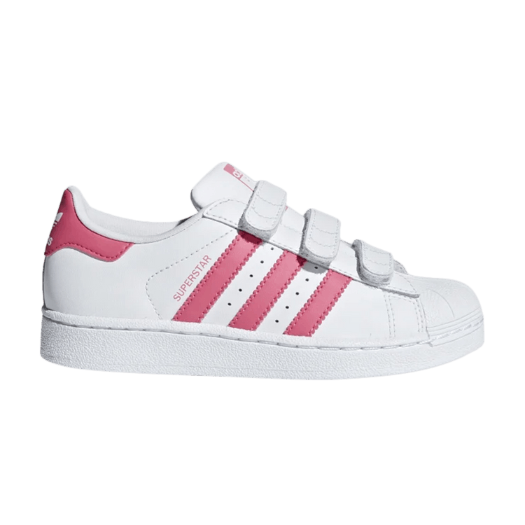 Size 10.5 Superstar CF C White Pink