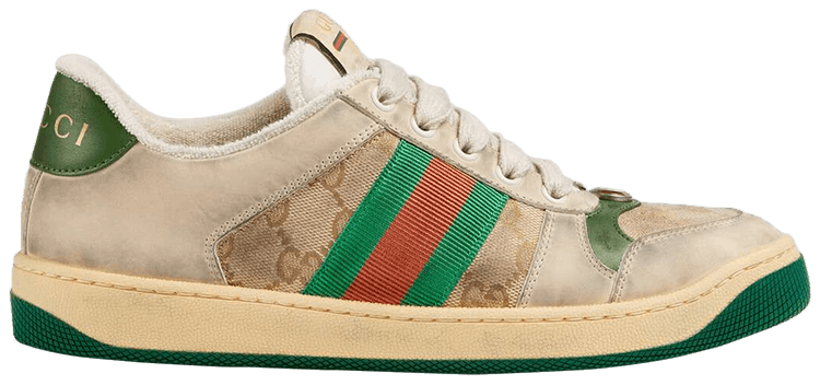 Gucci Wmns Screener 'Distressed Green Orange'