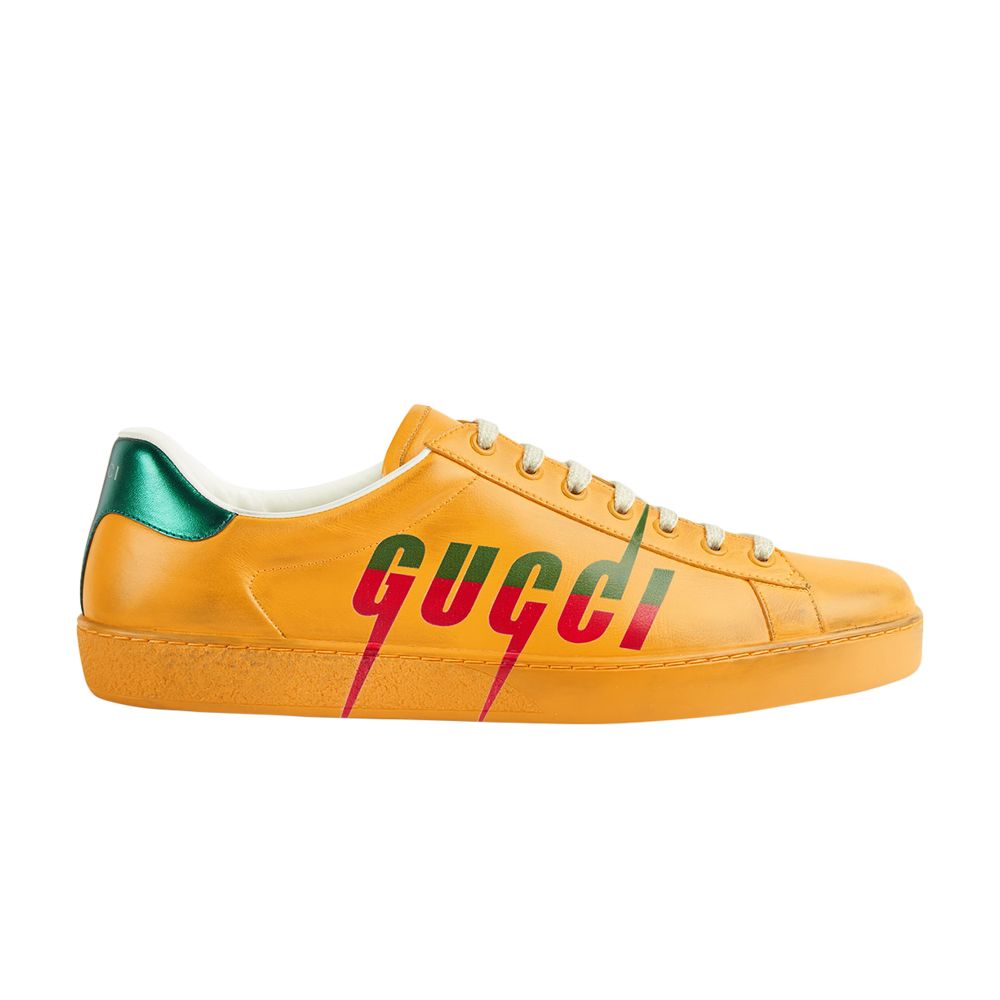 Gucci Ace 'Gucci Blade - Distressed Yellow' | Men's Size 8