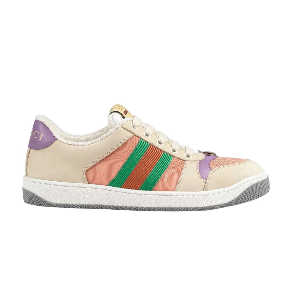 Click to view more detailed imagery on our partner's website Pre-owned Gucci Wmns Screener 'pink Green Orange' | White | Women's Size 34