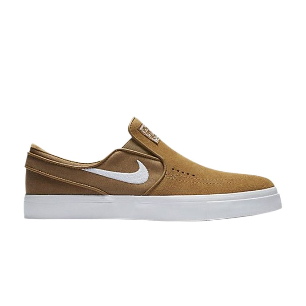 Pre-owned Nike Zoom Stefan Janoski Slip-on Sb 'golden Beige' | Men's Size 9.5