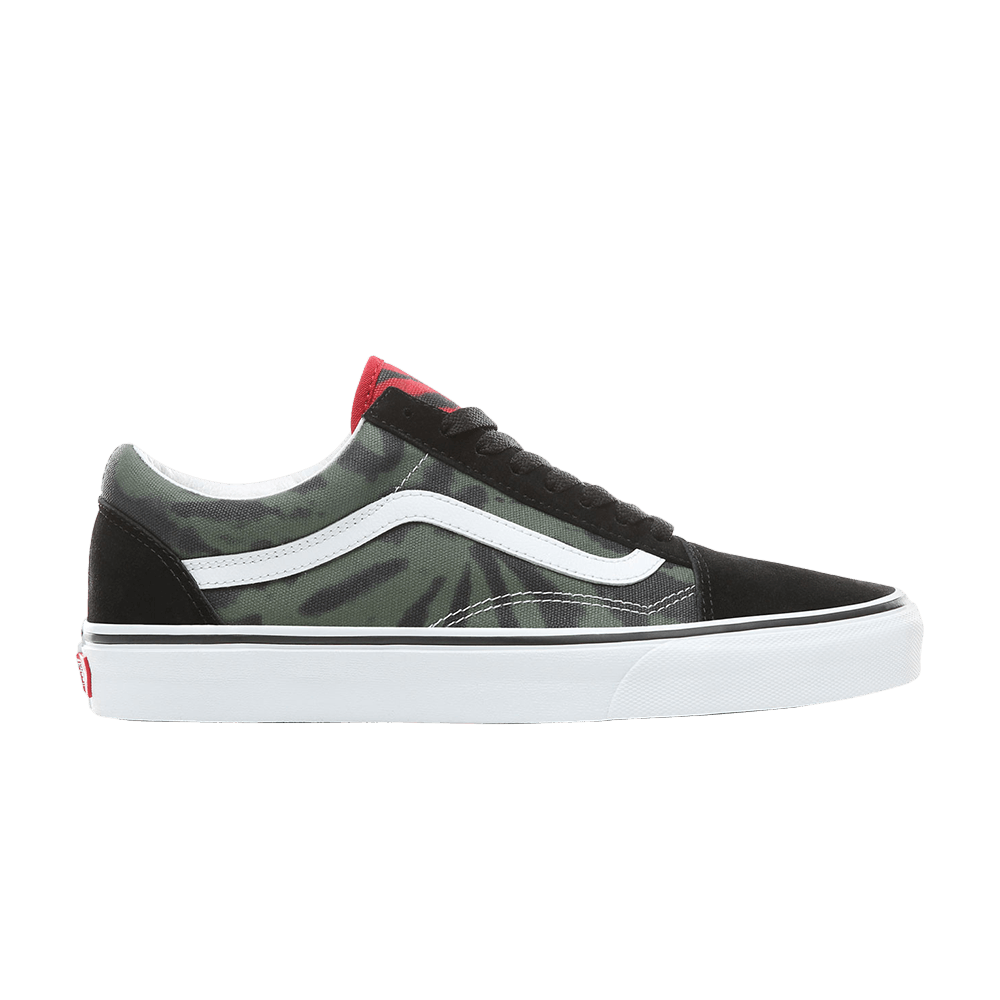 tie dye vans old skool