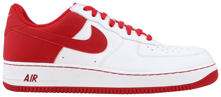 Nike Air Force 1 Low White Varsity Red Sample