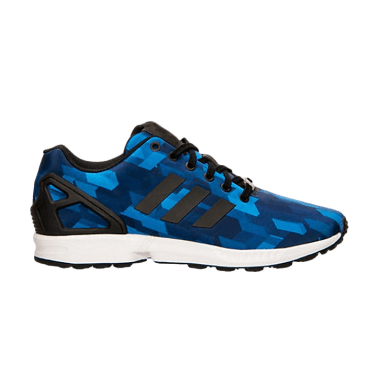 Buy ZX Flux 'Blue Pattern' - S32139 | GOAT