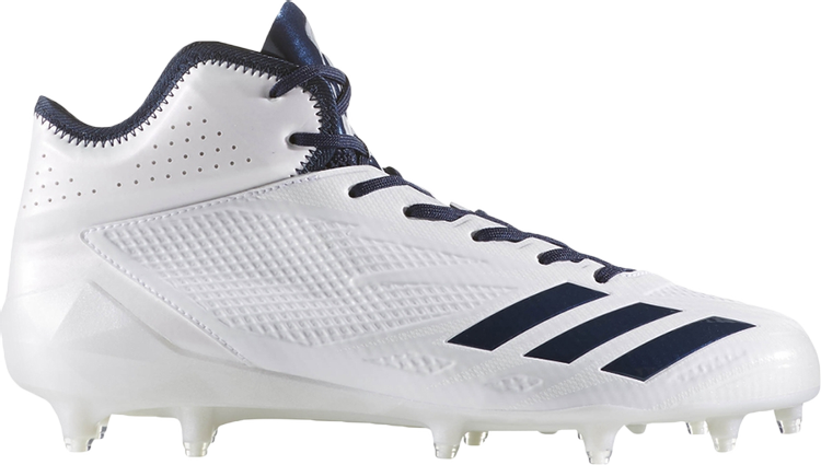 Adizero 5 Star 60 Mid White Navy Blue