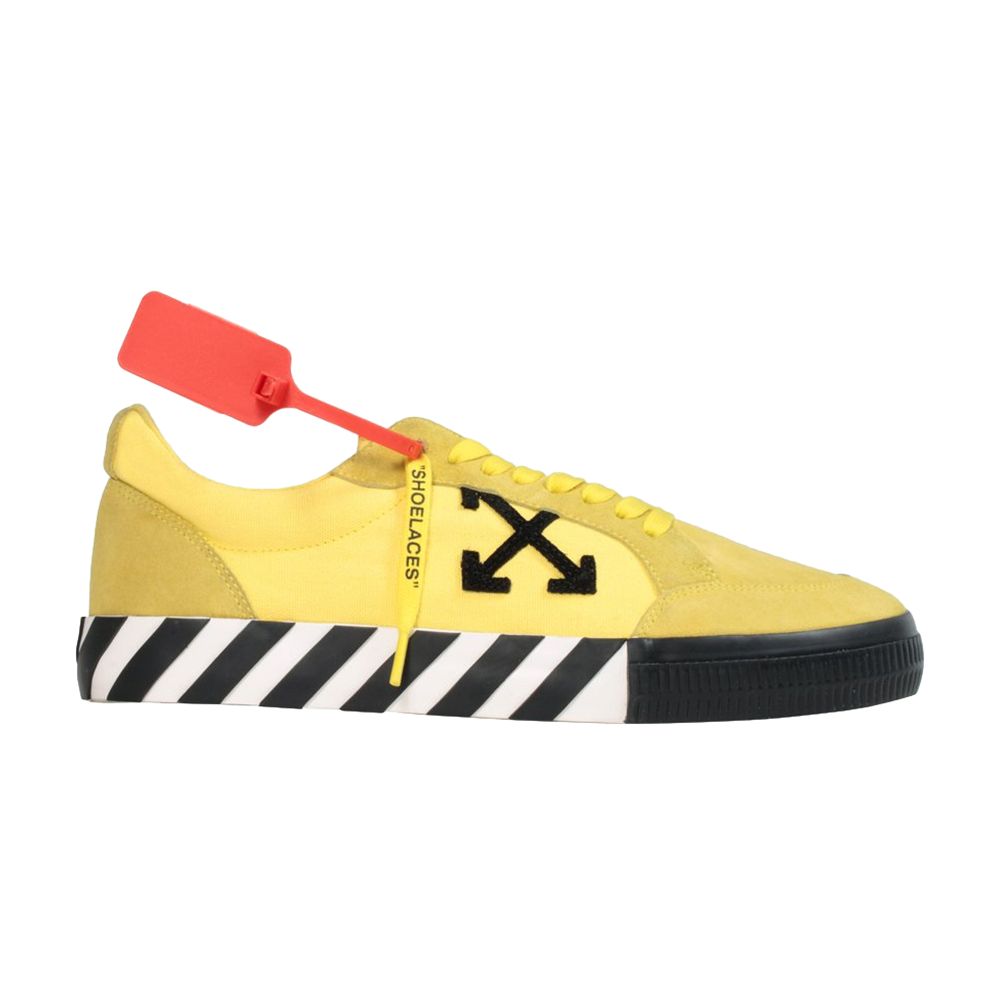 Pre-owned Off-white Vulc Low 'yellow' | Men's Size 42