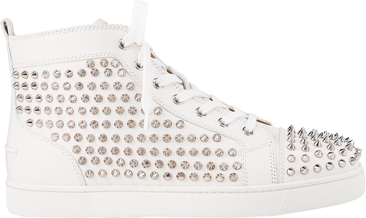 Christian Louboutin Louis Spikes Flat Sneakers at 1stDibs