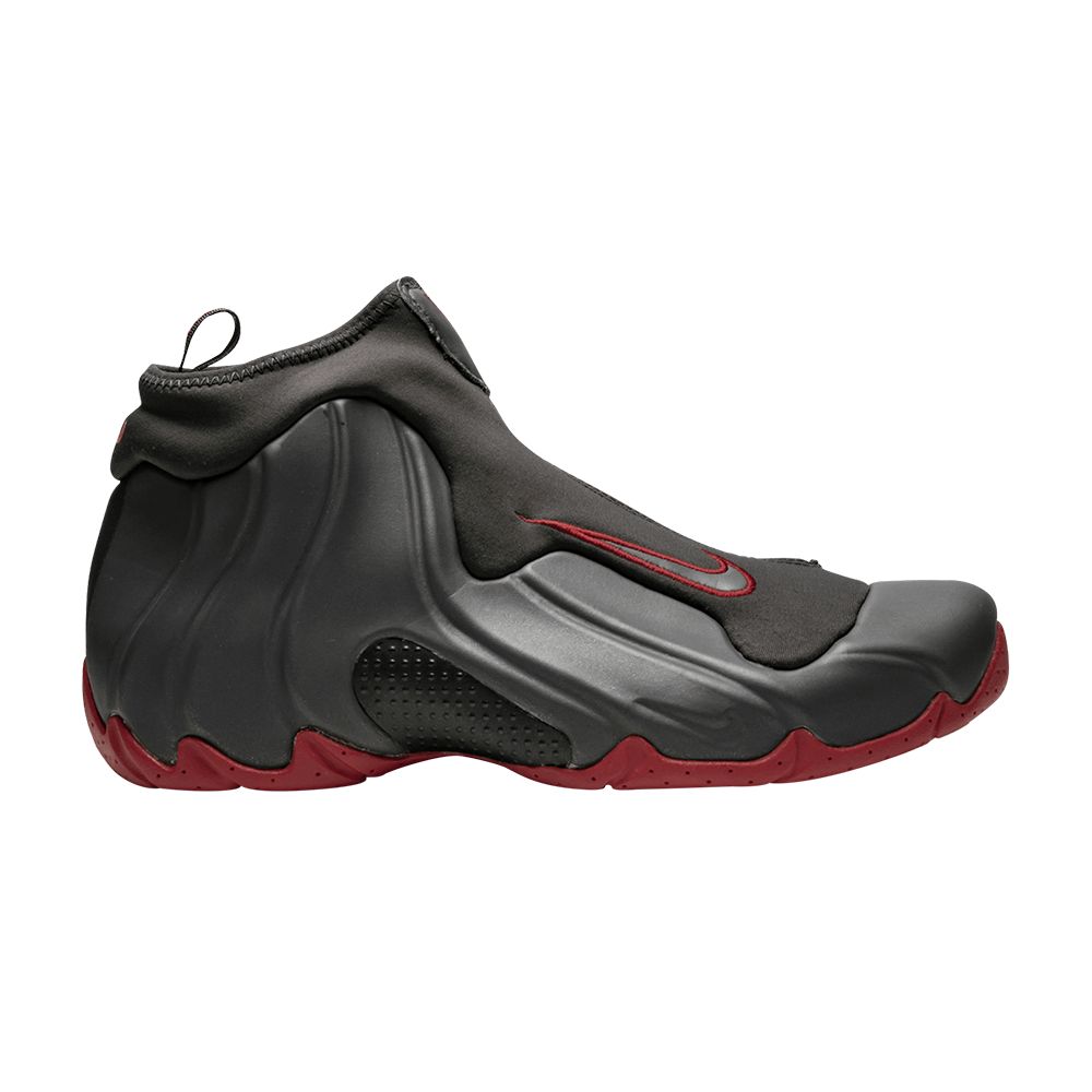 Nike Air Flightposite B 'Dark Charcoal Varsity Red' | Grey | Men's Size 11 - 624015-003