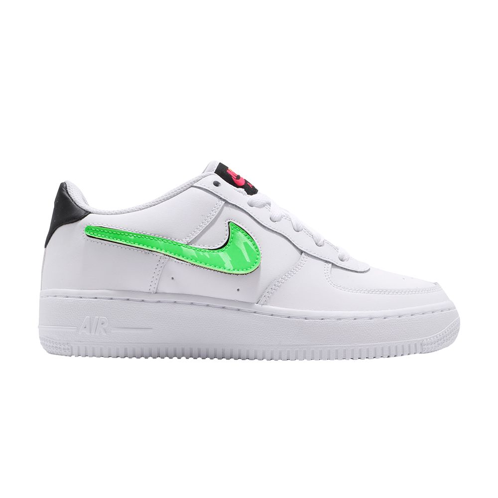 Nike Air Force 1 LV8 3 GS 'Green Strike' | White | Kid's Size 6.5