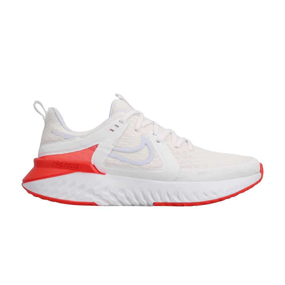 Nike Wmns Legend React 2 'Bright Crimson' | White | Women's Size 5