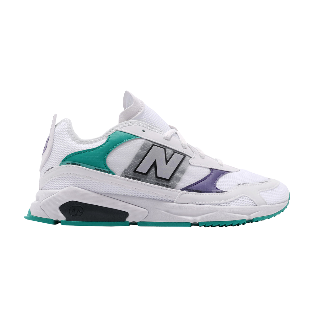 Pre-owned New Balance X-racer 'white Silver'